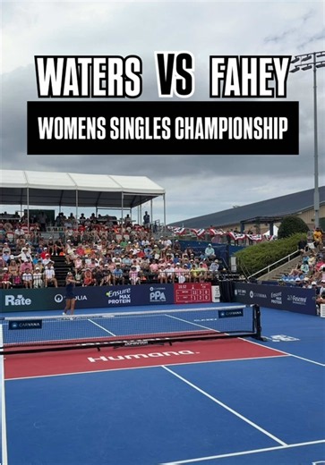 Anna Leigh Waters vs Kate Fahey pickleball match highlights