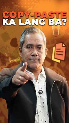 Copy Paste Ka Lang Ba? #SirEric #EricRedulfin #EMR #ReelTok | Eric M. Redulfin