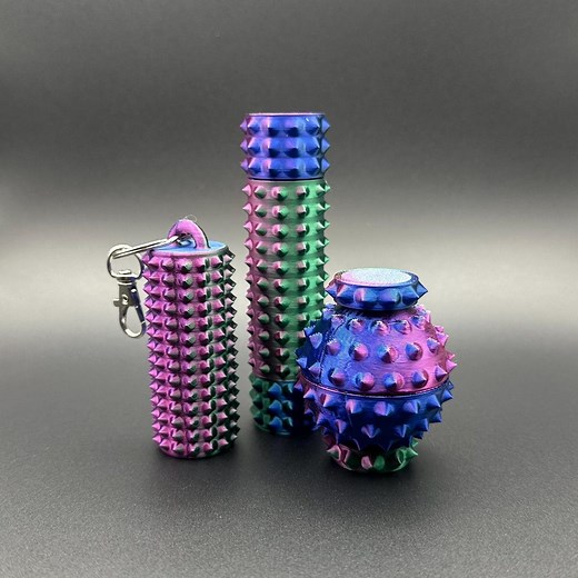 Spiky Fidget Bundle | 3D Printed Fidget Spinner, Sensory Stim Toy for Busy Hands - Etsy