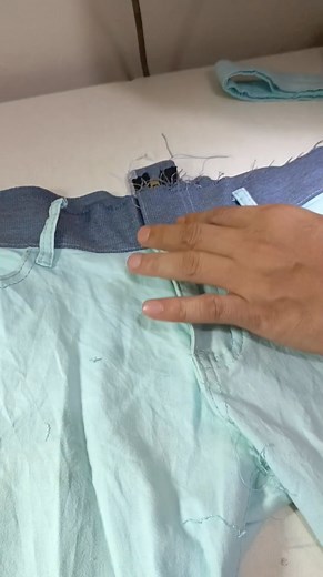 Method of changing low waist jeans into high waist jeans | Reynaldo Evangelista