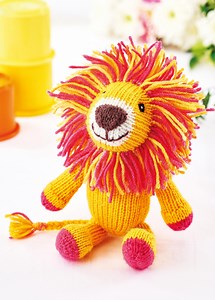 Simple Lion Toy | Knitting Patterns | Let's Knit Magazine