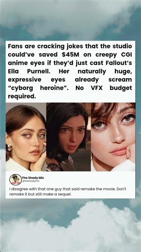 They Spent $45M on CGI Eyes...Instead of Casting Ella Purnel! #ellapurnell #celebrity