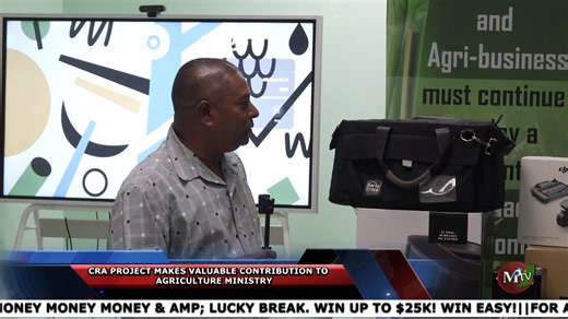 The Public Relations department of the Ministry of Agriculture, Lands and Forestry are now better equipped with the necessary tools to ensure the proper recording, documentation and publication of the ministry’s programs and projects are being highlighted. The equipment was donated to the ministry by The Climate Resilient Agriculture for Integrated Landscape Management Project CRA | MTV News GD | Facebook