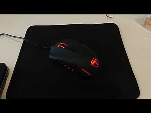 PICTEK Thunderbird T7 A-09 Gaming Mouse With Mouse Pad Unboxing and Quick Review