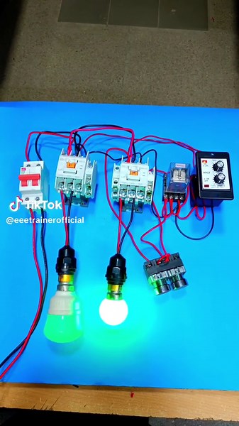 two motor auto on off twintimer with relay #timer #twintimer #relay #electrical