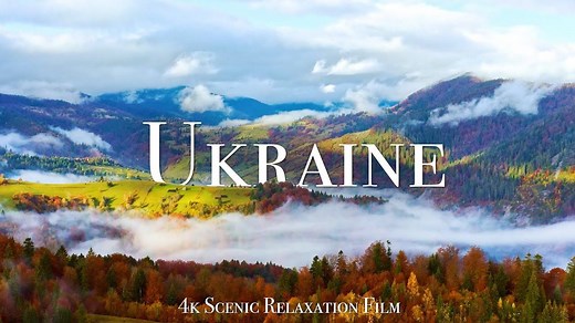 Ukraine 4K - Scenic Relaxation Film With Calming Music