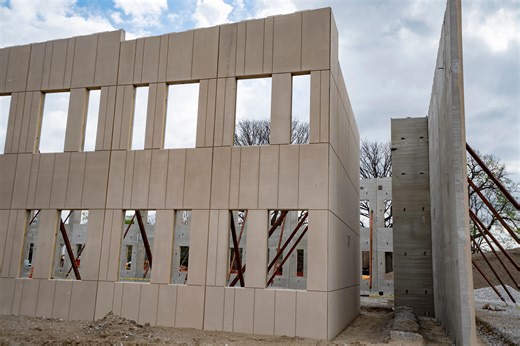 What's being built at Keystone Avenue and 34th Street?