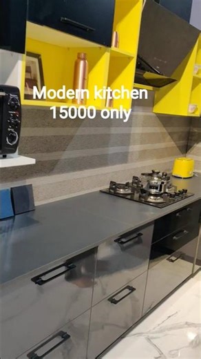modular kitchen design #furniture #pvc #kitchen #homedecor #shorts #interiordesign