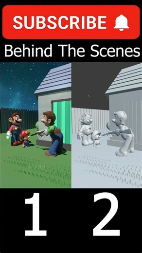 Luigi and Huge Mario - TirMat Animation