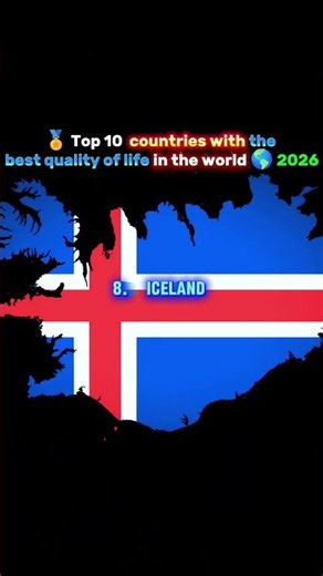 🌍 TOP 10 COUNTRIES WITH THE BEST QUALITY OF LIFE IN 2026! 🏆✨ | #shorts #top10