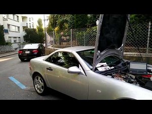 Mercedes-Benz SLK 230 R170 key fob remote roof operation. 1st prototype.