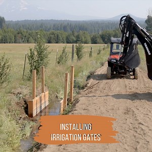 18K views · 166 reactions | Concrete Prep & Installing Irrigation Gates In The Heat! | Wranglerstar | Facebook