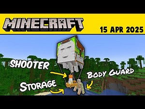 Flying Bases now possible in Minecraft!