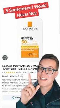 OUTRAGEOUSLY BAD - Sunscreens Nobody Should Buy #shorts