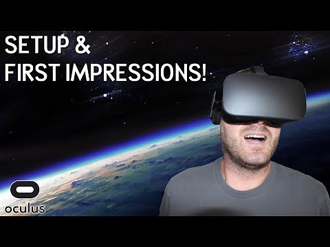 Oculus Rift Initial Setup and First Impressions