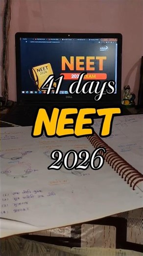 41 Days for NEET 2026… Aur Mai Abhi Bhi Struggling Hu 💔 #shorts #neet2026
