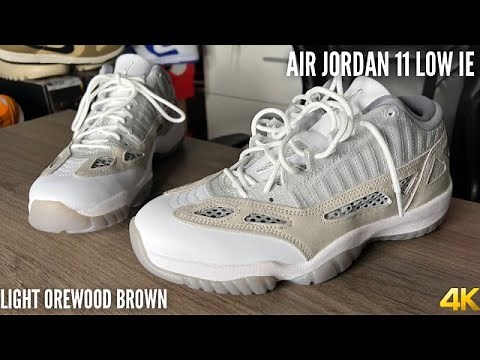 Air Jordan 11 Low IE OreWood Brown On Feet Review