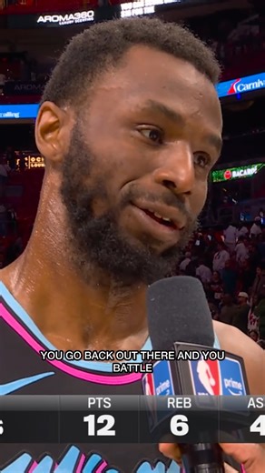 Got some stitches and came back in Super Saiyan mode to deliver the win 😤 | Miami Heat