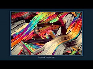 Polarized Microscopy of Chemical Crystals