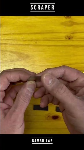 Scraper from Bambu Lab with the X1 Carbon! 🛠️