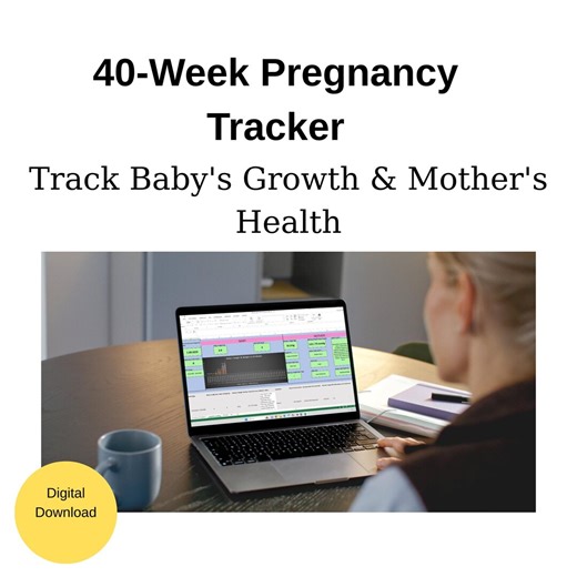 Ultimate Pregnancy Planner Excel | Weekly Log, Weight & BP Monitor, Prenatal Health Dashboard, Digital Journal - Etsy Canada