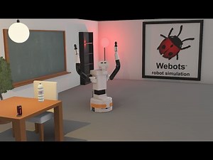 TIAGo++ robot running ROS2 in Webots