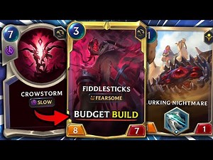 How to Win With FIDDLESTICKS - Budget Build Edition - Legends of Runeterra