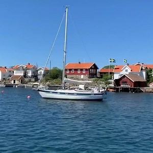 4.1K views · 361 reactions | Hallberg-Rassy 38, Kyrkesund, West Sweden The 38 was the first Hallberg-Rassy with the now mandatory blue stripe around the hull. Totally 202 units of the Hallberg-Rassy 38 were built during 1977 - 1986. https://www.hallberg-rassy.com/yachts/previous-models/hallberg-rassy-38/ | Hallberg-Rassy | Facebook
