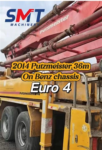 2014 Putzmeister 36M Concrete Pump for Sale
