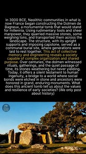 How did Neolithic people move tons of stone to build this 5000-year-old tomb?#ancienthistory #archaeology #history | Untold Ancient History