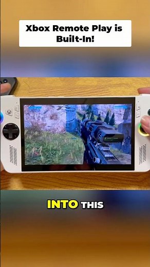 Asus ROG Xbox Ally: Built-in Xbox Streaming #RemotePlay #Xbox #AsusROG #XboxAlly