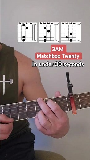 3AM MATCHBOX TWENTY #campfireacoustics #guitartutorial #easyguitarlesson #youtuber #howtoplay