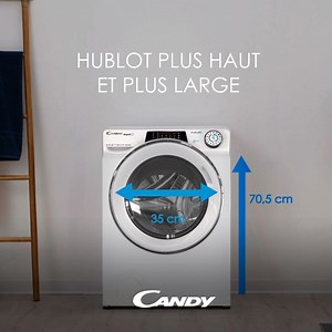 23K views · 11 reactions | RapidÓ a un hublot plus haut et plus grand pour que vous puissiez gérer votre lave-linge en position debout #SimplifiezVotreJournée avec Candy ! | Candy | Facebook