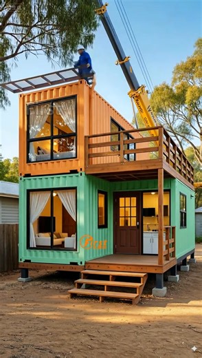 12K views · 421 reactions | container villashippingcontainerhouse housedesign mobilehome shippingworldwide mobilehouse | Container Home Design | Facebook