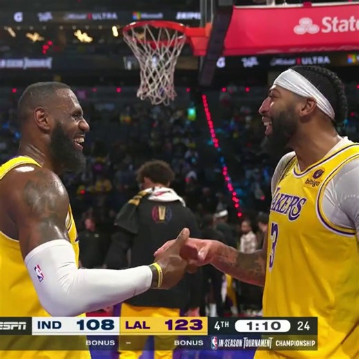 THE NBA CUP IS HEADED TO L.A 🔥 Los Angeles Lakers | SportsCenter