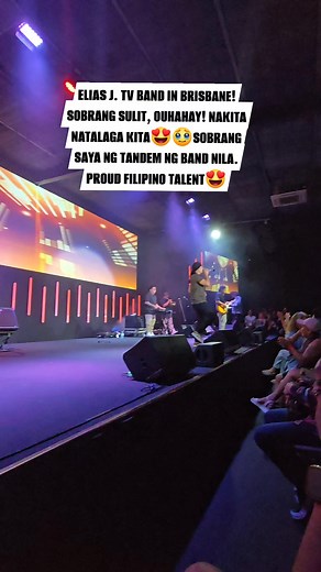 ELIAS J. TV BAND IN brisbbane Australia😍 #eliasjtvband #successful #concert #australia #VIP | Nurse Sieth