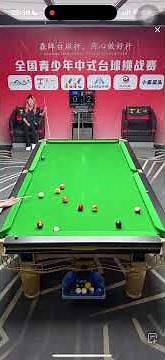 Cute Girl Playing Billiards for the First Time – So Funny and Adorable!