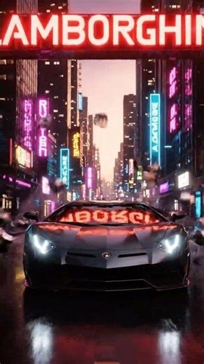 Lambo LOGO EXPLODES → GEARS → Aventador! 😱🔥 Veo3 Transformation Ad!