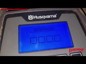 Automower Answers: Lost PIN Code? Here's How To Find Your Automower's PIN Code Is If You Forget it.