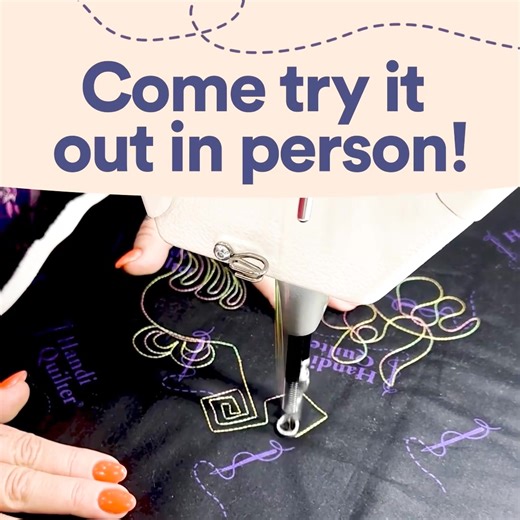 Get your hands on a Handi Quilter machine and learn from our national educators right here in Camarillo, California! | Handi Quilter