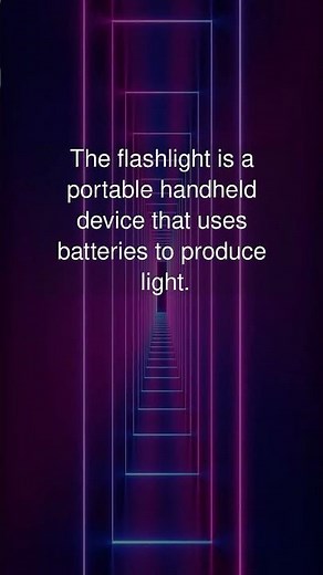 Flashlight was invented by David Misell on December 22, 1900