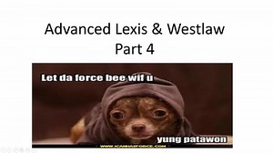 Advanced Lexis & Westlaw Searching Part 4: Commands & Filters -- by Susan Boland