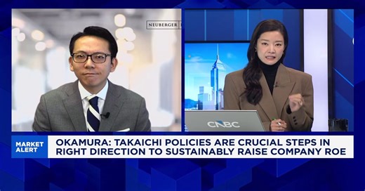 Takaichi's victory is 'very exciting' for Japan equities: Neuberger Berman