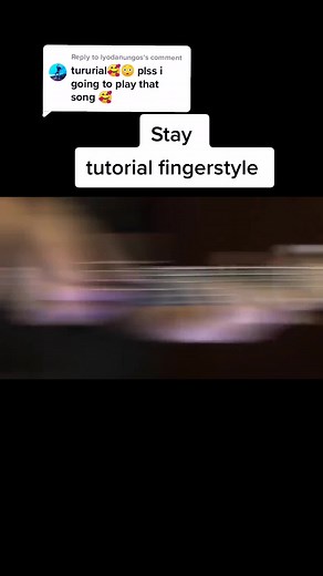Guitar Tutorial: Stay - Learn Fingerstyle Techniques