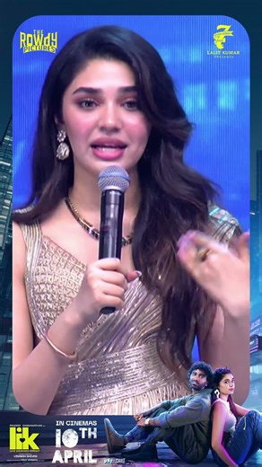 All credits to you sir! | Krithi Shetty | LIK - Pre Release Event | Pradeep Ranganathan #LIK
