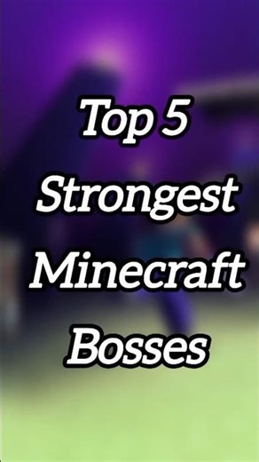 These bosses are NOT easy to beat 😈💀 #shorts #viral #gaming #minecraft #fyp #foryou #trending