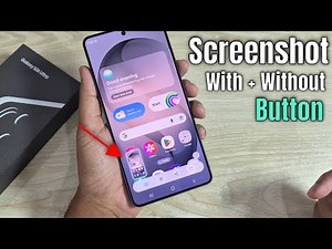 Samsung S26 Ultra/S26+/S26: How to take screenshot Samsung