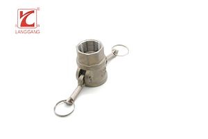 [Hot Item] Type-D Standard Inox Casted BSPT Thread Coupler Female Camlock