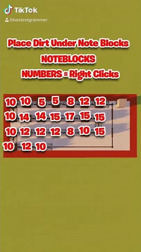 Take On Me Note blocks Tutorial