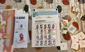 Bluey Activity Book. Printable Preschool & Toddler Learning Binder. Bluey Busy Book. Bluey Activites. Pre-writing, Color/shape Match - Etsy